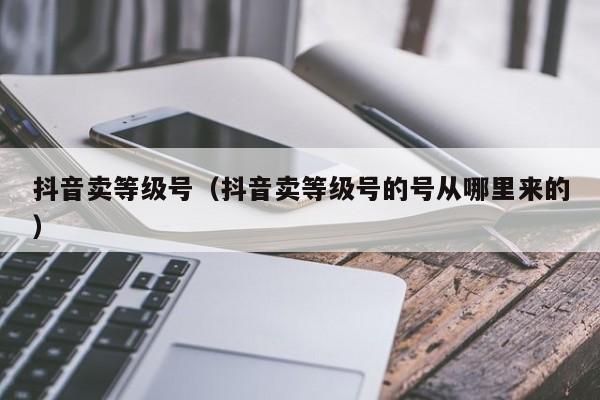 抖音卖等级号（抖音卖等级号的号从哪里来的）(图1)